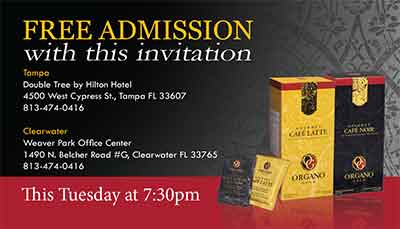 Organo Gold Business Card
